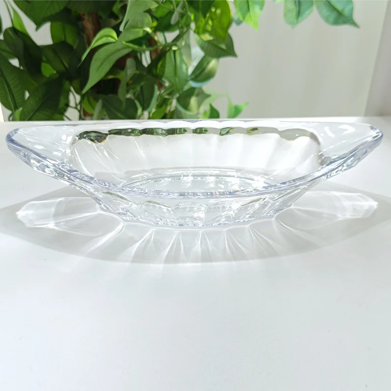 アイスクリーム皿ボートクリアプラスチックバナナスプリットサンデー皿