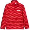 Apple Red Fairisle