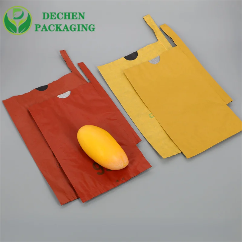 Carbon Material Mango Paper Bag Fruit Cover Growing Protection Bags