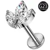 Three white zircons