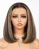 Silky straight 13x4 lace frontal balayage