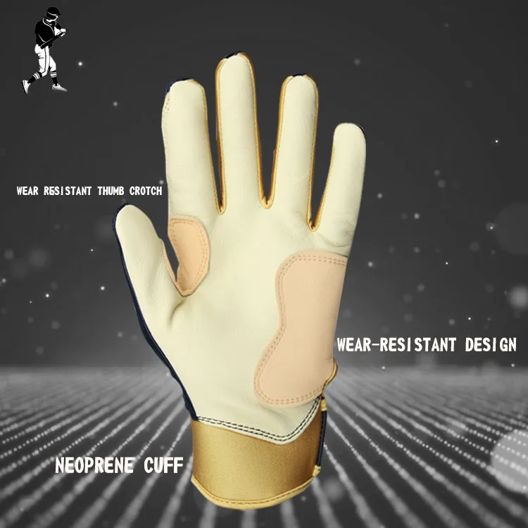 Pro Washable Youth Softball Baseball Gloves Custom Premium Leather Palm