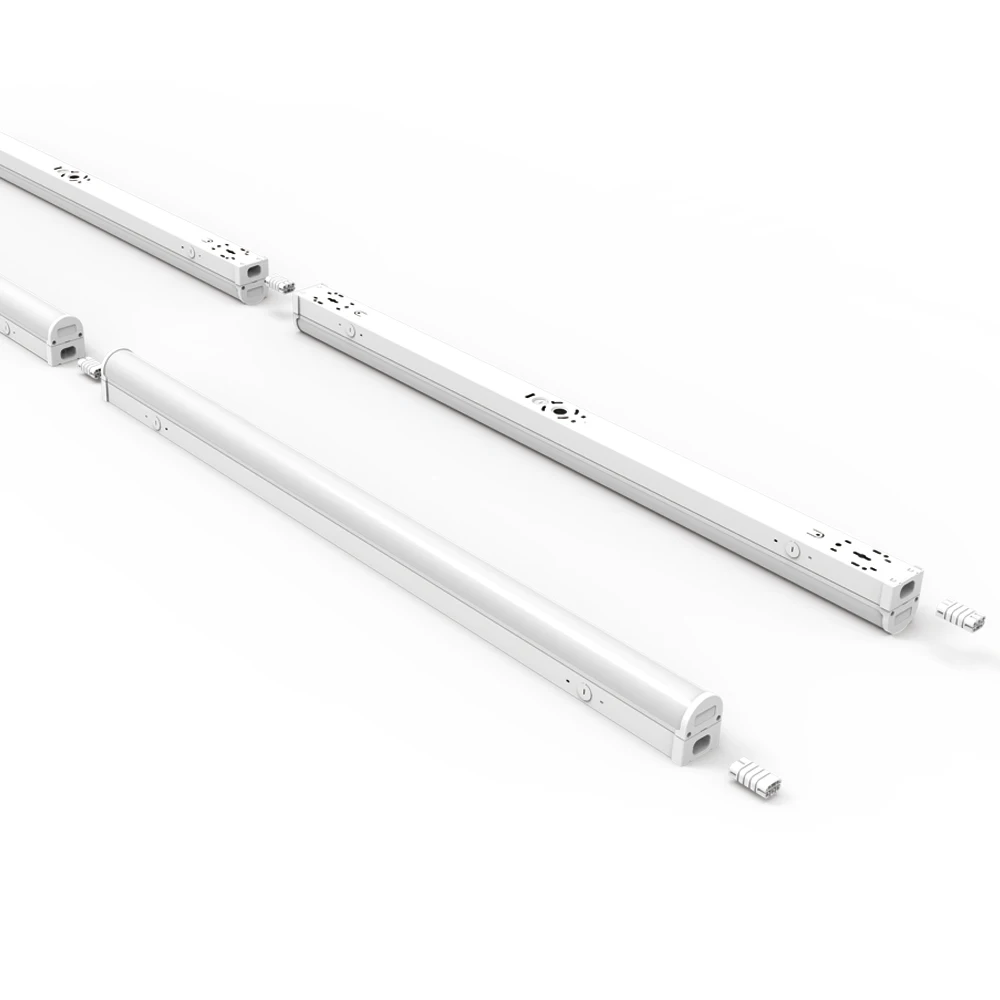 Easy Installation Linkable Light 4FT Toolless Removable Linear Lamp  1200mm Maintenance Classic LED Batten Fixture