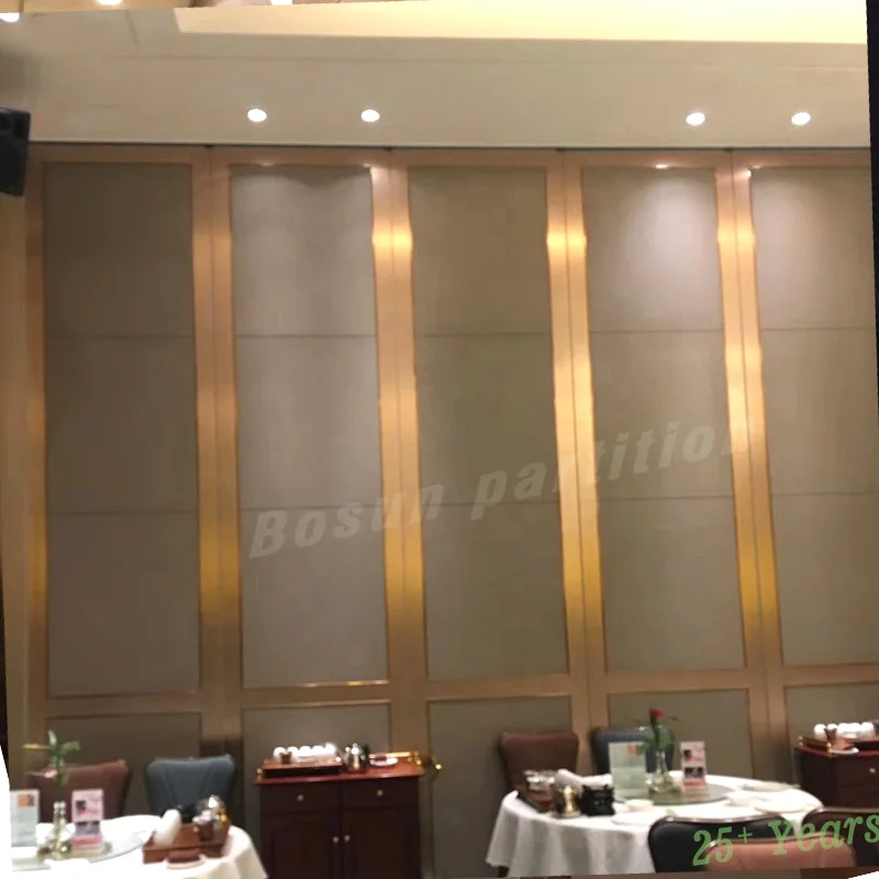 Hotel Convention Hall Office Classroom Acoustic Movable Operable Partition Wall