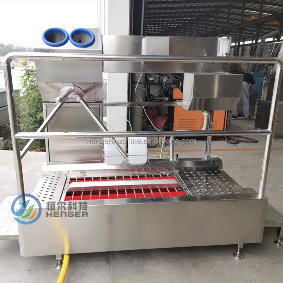 Meat Processing Equipment Boots Washer Machine  Shoe Cleaner Hygiene Station for Food Production
