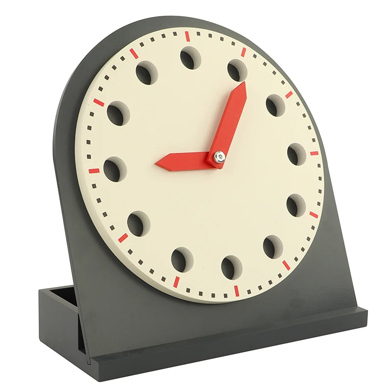 MA159 Montessori Clock with Moveable Hands for Nursery School  Mathematics Toy Montessori  Educational Toys