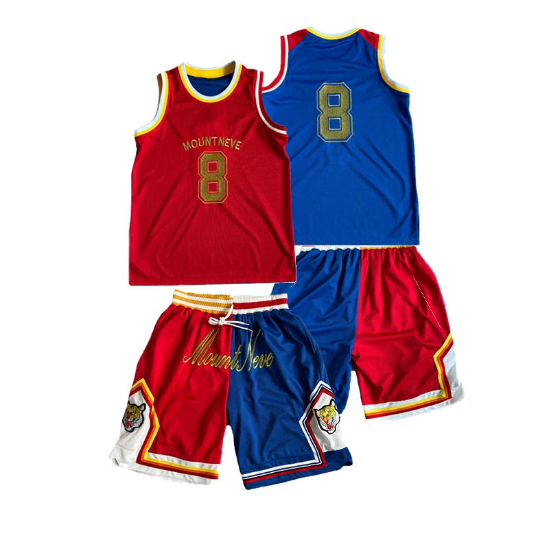 HKsportswear Custom Basketball Jerseys - Retro 3 Color Old School Design- Order Custom Shorts for A Complete Uniform - Team Name, Player Name and Number