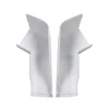 Blanco, paquete de 2 (1 izquierdo, 1 derecho)