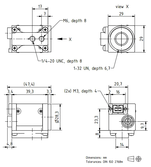 product the 1394b black and white camera is suitable for machine vision inspection systems124-8