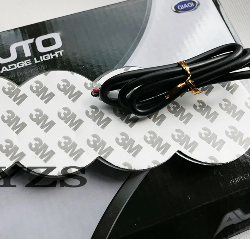 2 3 4 5D Автомобильный задний логотип эмблема LED подсветка