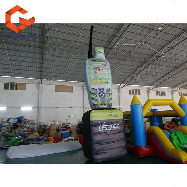 Giant Inflatable Smartphone Model, Advertising Inflatable Cellphone Balloon Custom Inflatable Mobile Phone for Sale