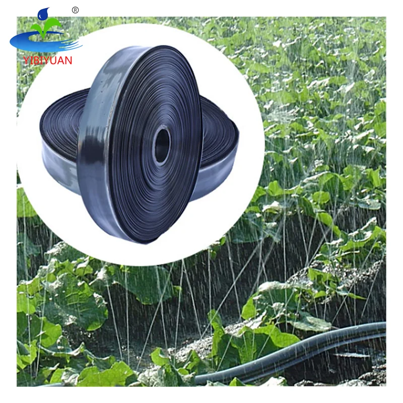 Anti Uv Agriculture Pipe Layflat 200 Meters Water Micro Spray Rain Hose Irrigation System
