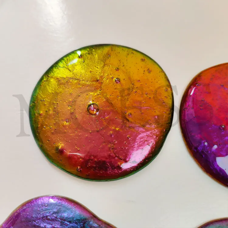 Brand Mcess FREE SAMPLES Optical Variable Ink Red to Golden Ink Chameleon Pigment Powder Heat Resistant Printing Pigment