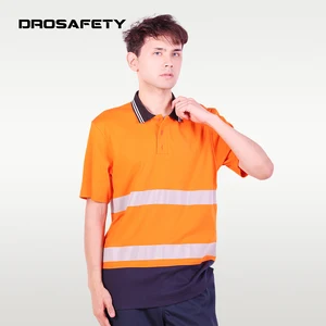 Comfortable Knitted Work Clothes Fr Clothing Short-sleeved Shirt Flame Resistant Cotton Safety T-shirts