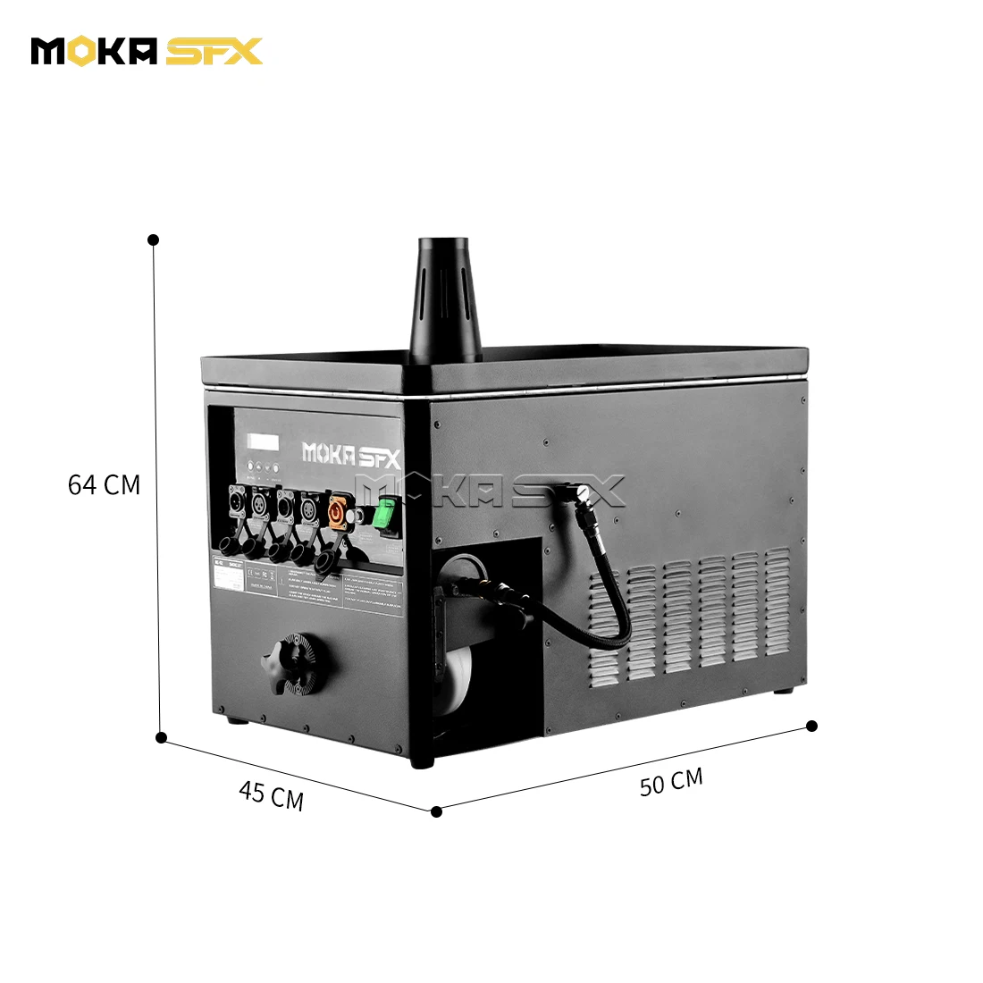 MOKA SFX MK-F02 4000W Outdoor LED Remote DMX 512 Smoke Machine