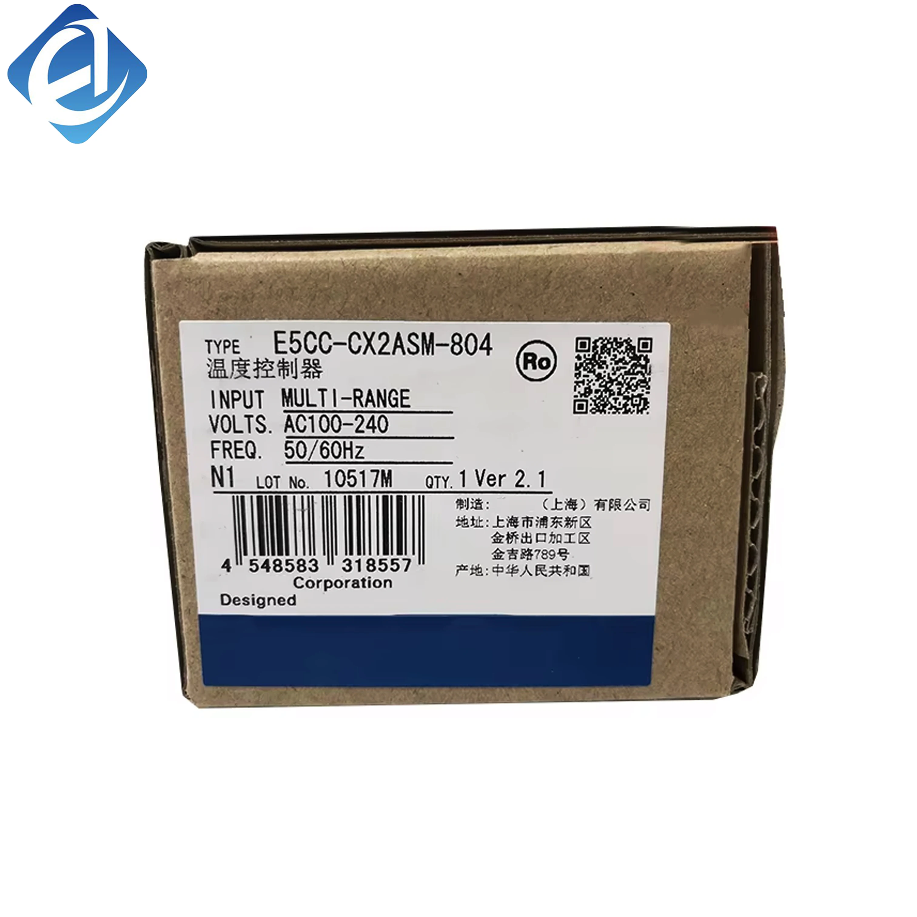 নতুন ও মূল E5CC-CX2ASM-804 E5cccx2asm804 তাপমাত্রা নিয়ন্ত্রক, গুদামে স্টকে উপলব্ধ