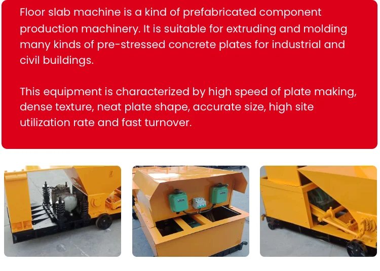 Prestressed Concrete Hollow Slab Forming Machine - DAFANG