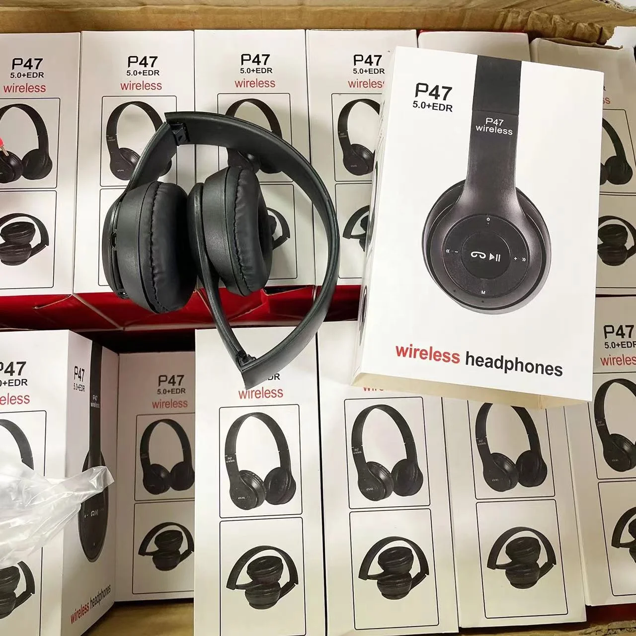 Headphone P47 Wireless Original Factory Durability Earphones Foldable Headset Audifonos P47 Mini Headset With Bulk Cheaper Price