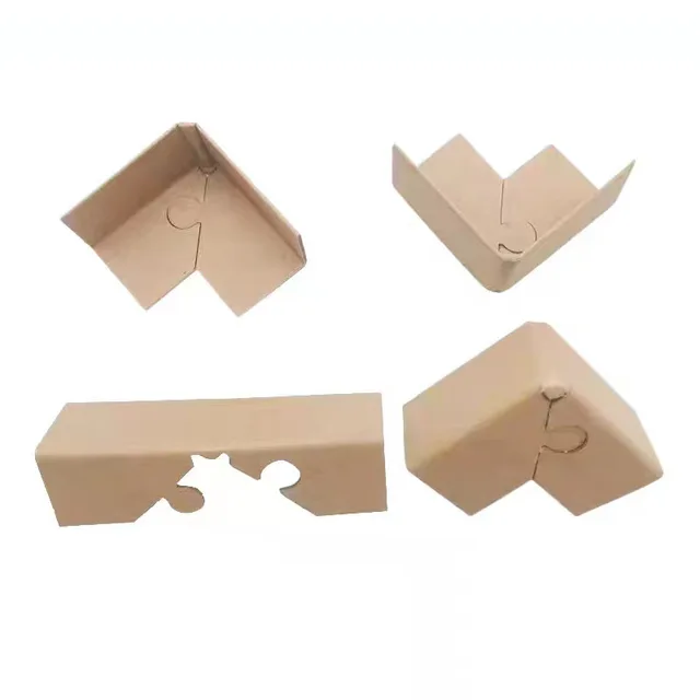 Factory Logistic Packaging Materials Protective Corner Paper Corner Guard Paper Packing Corner Protection for Cargo Furniture