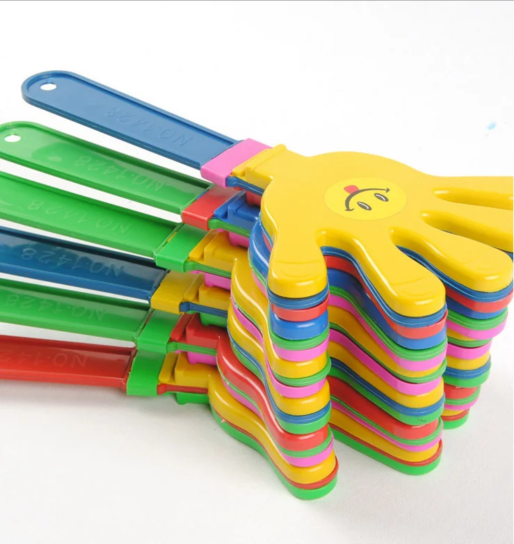 Модный Красочный Ручной Футбол, игры в футбол, концерт, питьевой реквизит, производитель, ачающая труба для детей, Хлопушка, игрушки