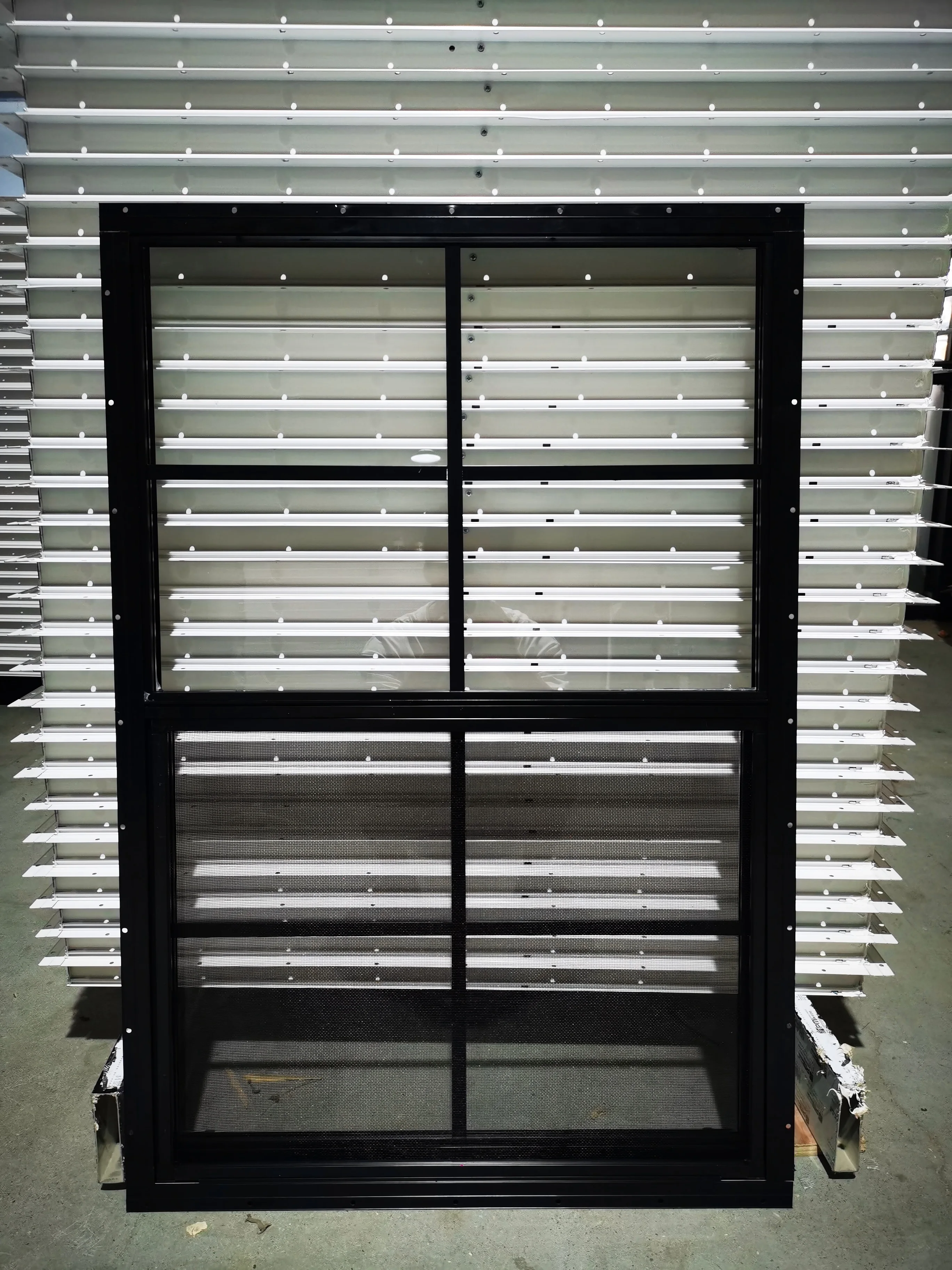 product aluminum vertical sliding shed windows-10