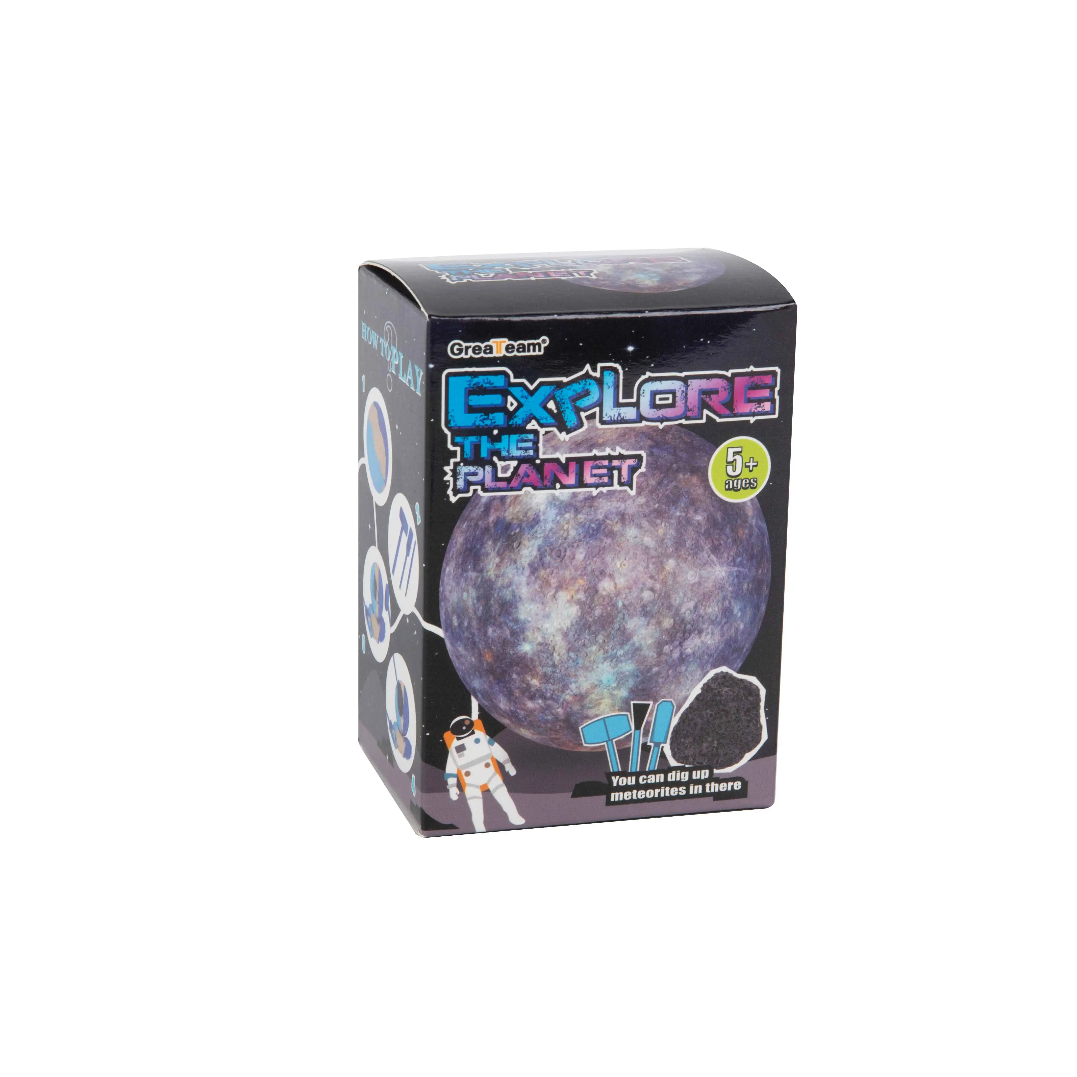 Explore the Planet Mining Display Box for Educational DIY Toy Set Sand