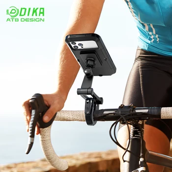 Rugged Reliability Bike phone holder Non-slip Shockproof Adjustable design 360 Suitable for Botorbike and Bicycle riding