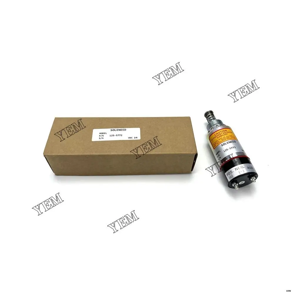 Solenoid Valve 125-5772 8C-3662 Fit for Caterpillar 3116