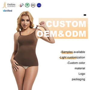 Under Lulu Custom Seamless Shaper Bodysuit High Elasticity Pull-In Belly Breathable Spandex Nylon High Quality