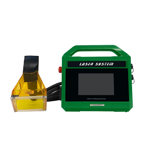 Mini 20w 30w Portable Handheld Automatic Fiber Laser Deep Engraving Marking Machine for Stainless Steel Dog Tag