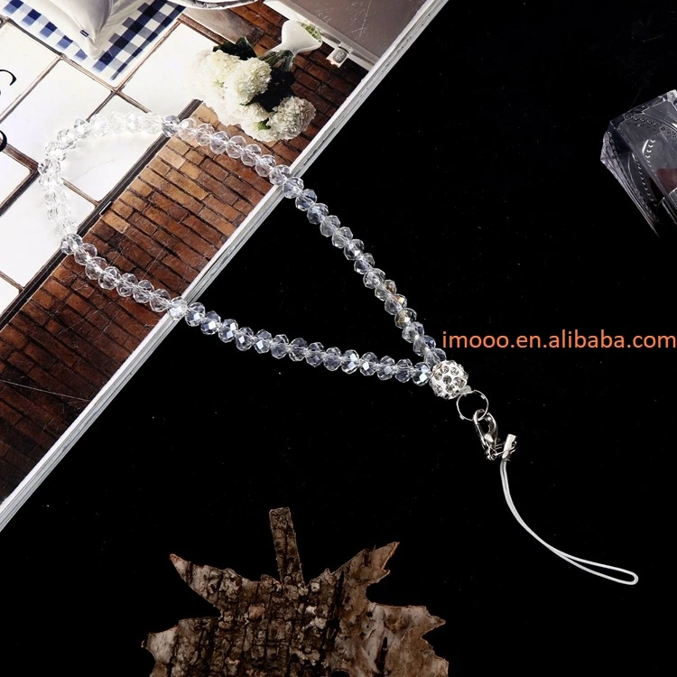 Заводская цена универсальный ремешок для телефона модный с бусинами на запястье брелок мобильного камеры