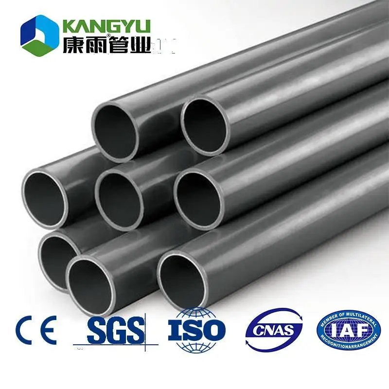 PRC Factory Cheap 90mm 140mm 280mm Diameter 7 6 Inch Schedule 40 Blue Color Colored Air Cpvc Upvc Water Drain Pvc Pipe Price