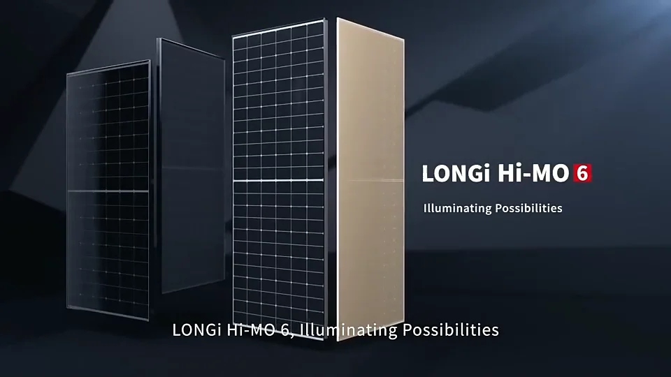 Longi Hi-Mo6 Solar Panels - Efficient 560W to 575W Power