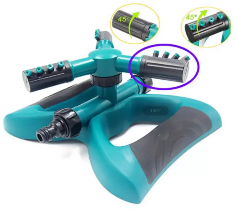 Brand new portable 360-degree sprayer – a butterfly-shaped, three-way automatic garden sprinkler.