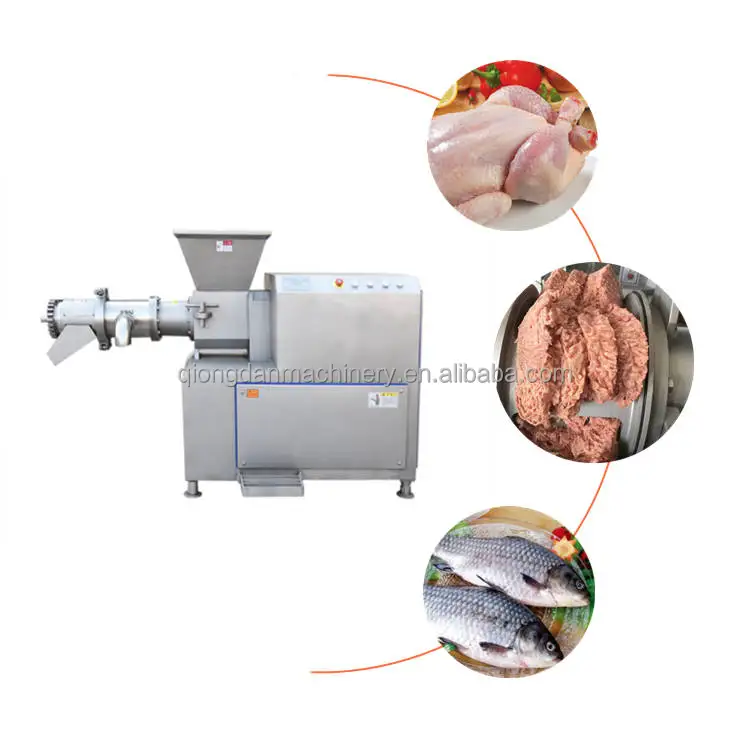 Industrial Fish Meat and Bone Separator Chicken Bone and Meat