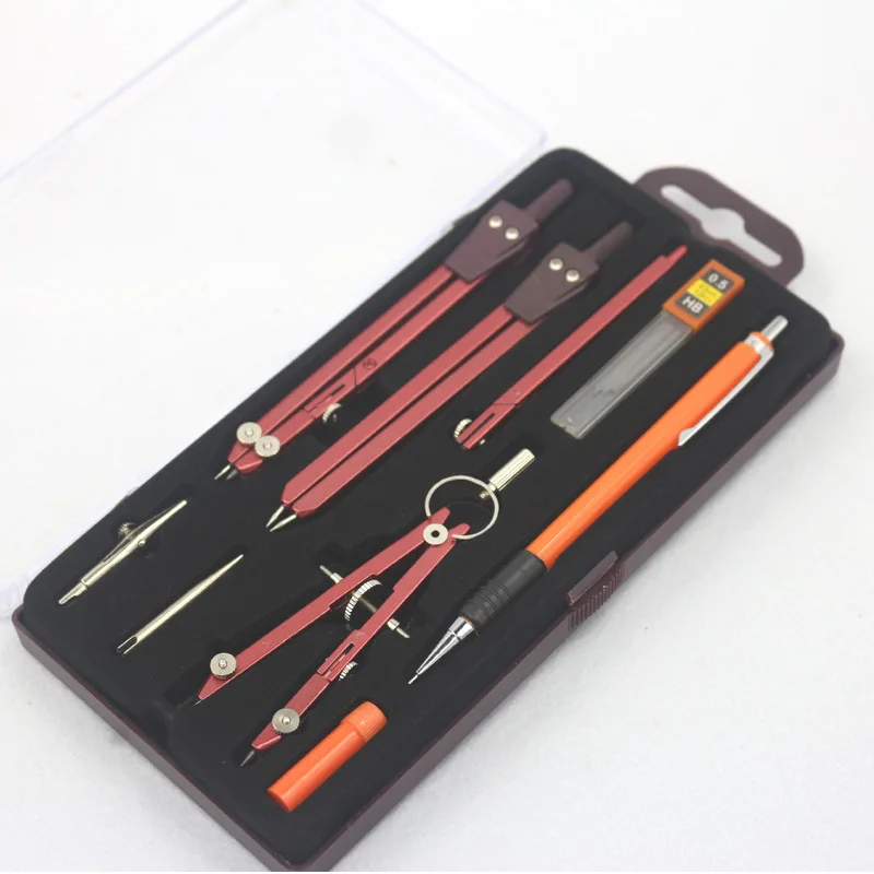 Amaon Hot Sales Professional Set School Home Office Metal Drawing Compasses For Drawing Circles