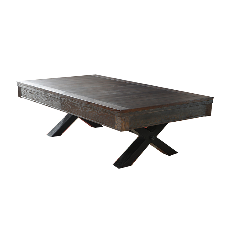 Современный многофункциональный 7 футов 8 футов сланцовый бильярдный стол 3 в 1 Теннисный Деревянный Обеденный бильярдный стол