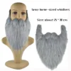 Uomo grande con barba - grigio - taglia unica