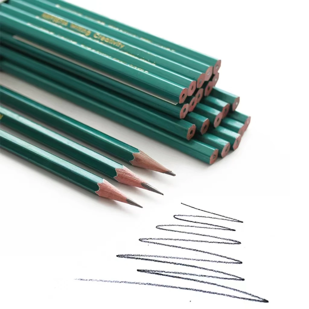 SquarezhenBo 4 x Matite per note musicali Matita standard HB Cancelleria musicale Spartiti per pianoforte Regalo per studenti Matite in legno Durevoli e utili Matite dal design accattivante e articoli