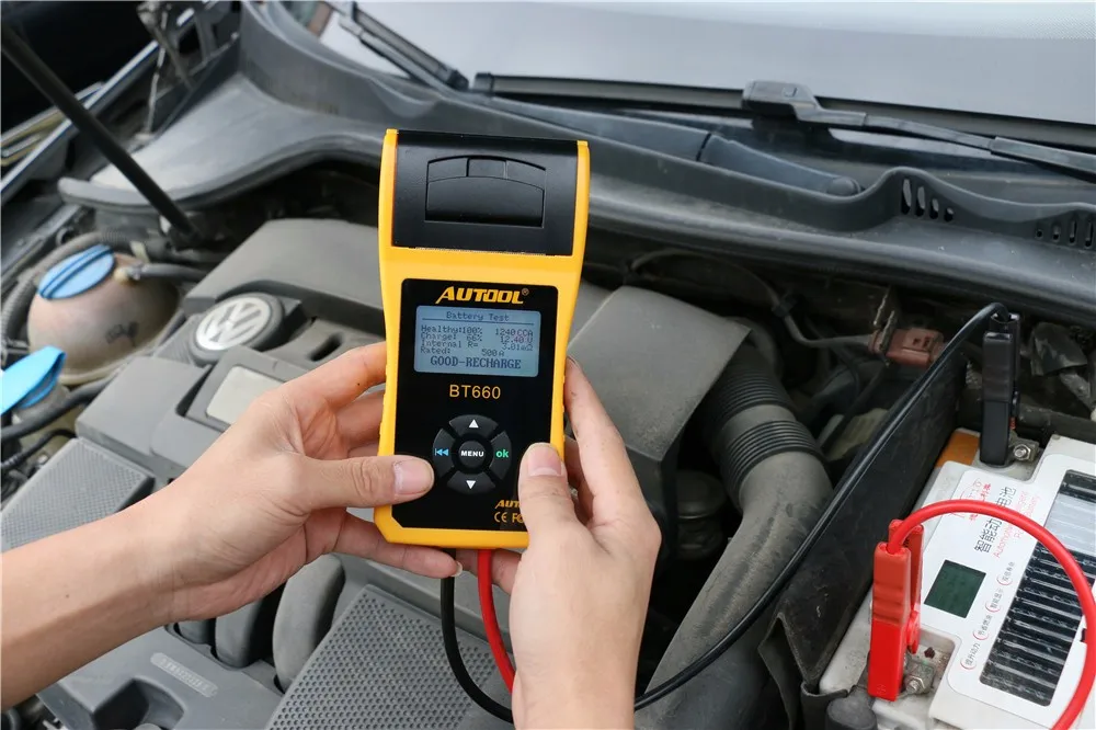 AUTOOL BT 660 Battery Tester Analyzer Manual - Download PDF