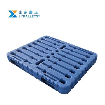 Double faced Blowing industrial close deck plastic pallet plastic 55x44 inch hot selling competitive price esd pallet