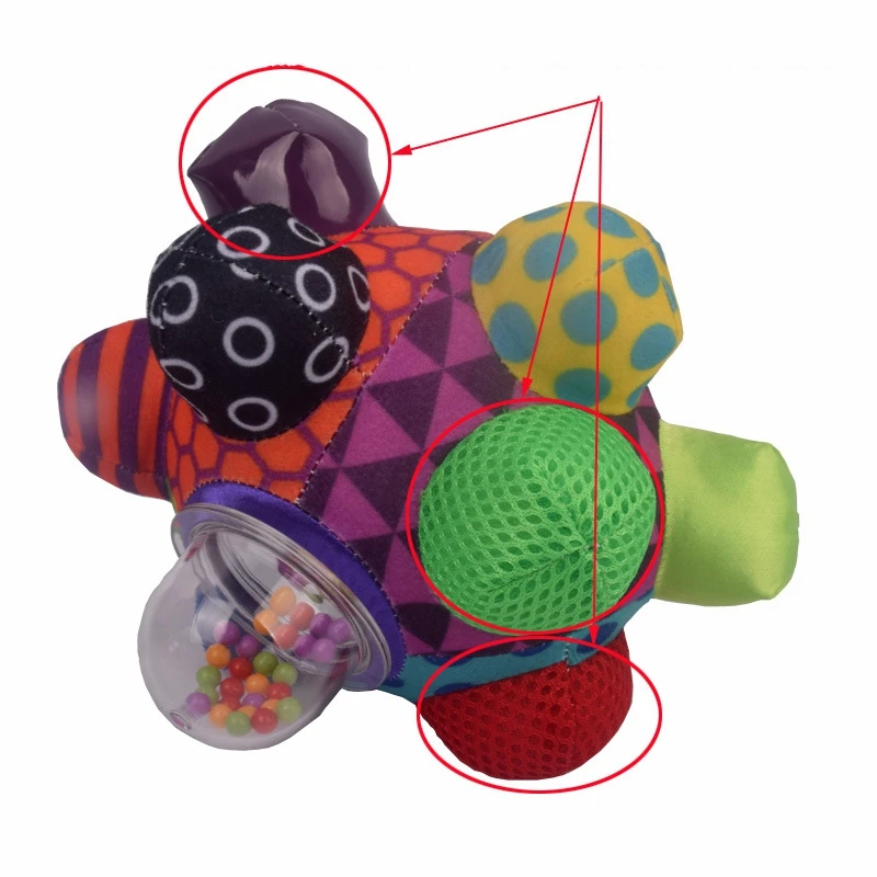 Лидер продаж, развивающие игрушки для детей в виде бумпового шара, легкое схватывание ударов, помогает развивать навыки в возрасте от 6 месяцев и старше