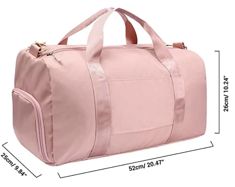 Wholesale EB0216 Custom Logo Duffle Bag Women Small Mini Pink Duffle Bag  Wholesale From m.