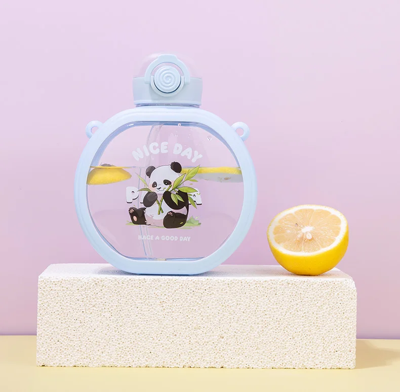 BPA-Free Large-Capacity Direct Drinking Water Bottle Children's High Value Plastic Drinkware for Outdoor Travel and School Use