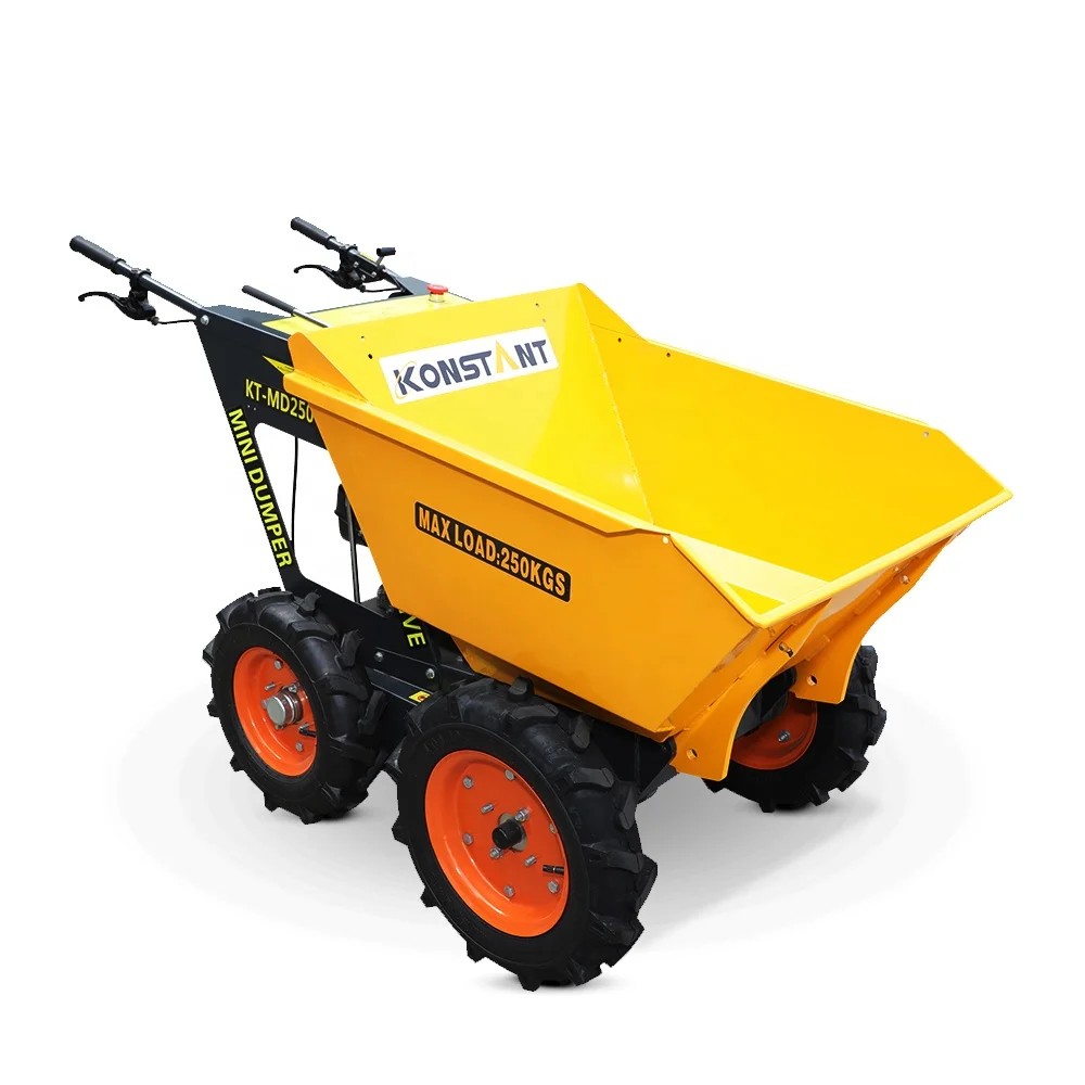 Payload 250kg Engine Powered Wheelbarrow - CE Approved