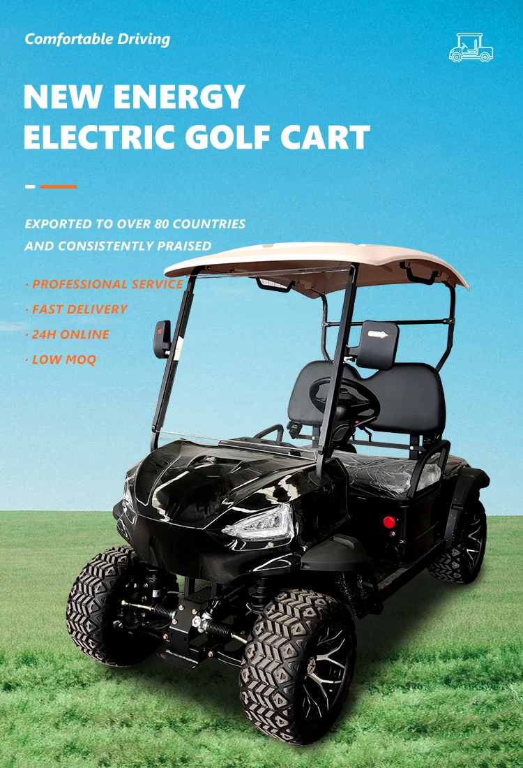 Lithium Battery Folding Electric Golf Carts Custom Electric Golf Carts For Family manufacture