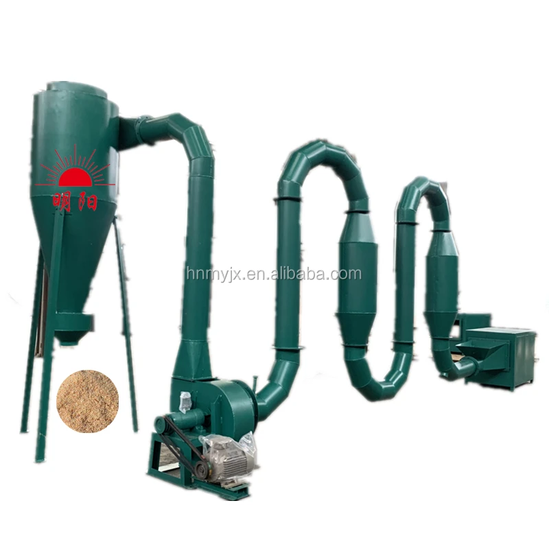 Сельское хозяйство опилок древесной биомассы воздушного потока труб сушилка