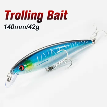 Jtlure Factory Wholesale 14cm 42g Minnow Bionic Lure Sea Fishing Long-Cast Lure Fish Bait Simulation Fake Bait Hard Bait – Minnow – view 5