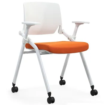 Office Conference Mesh Chair Folding Training Chair Modern School Classroom Foldable Chair
