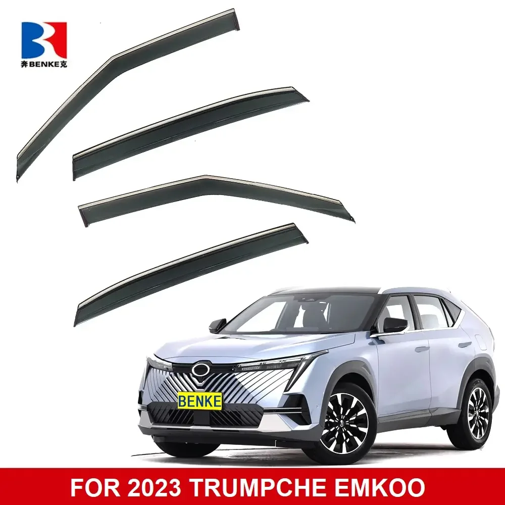Wind Deflector for GAC TRUMPCHI GS3 EMZOOM EMKOO 2023 2024 Car Accessories Weather Rain Guards Side Window Sun Visor Auto Parts
